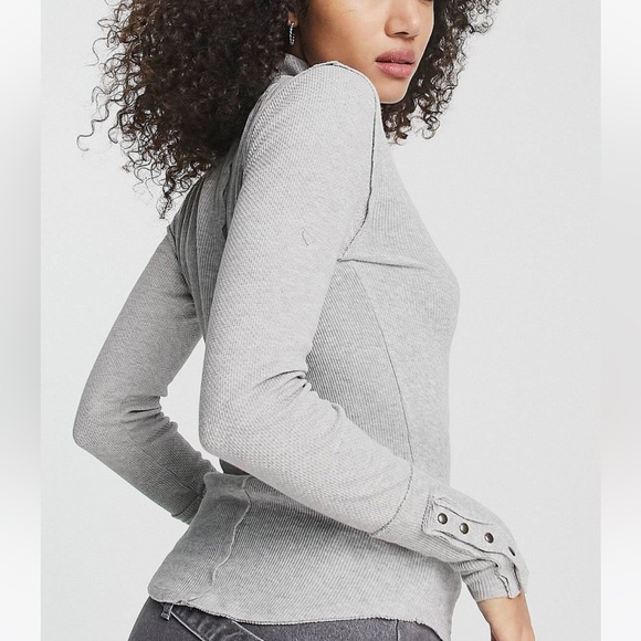 “WE THE FREE” Free People Freya Thermal Top - Picture 2 of 9